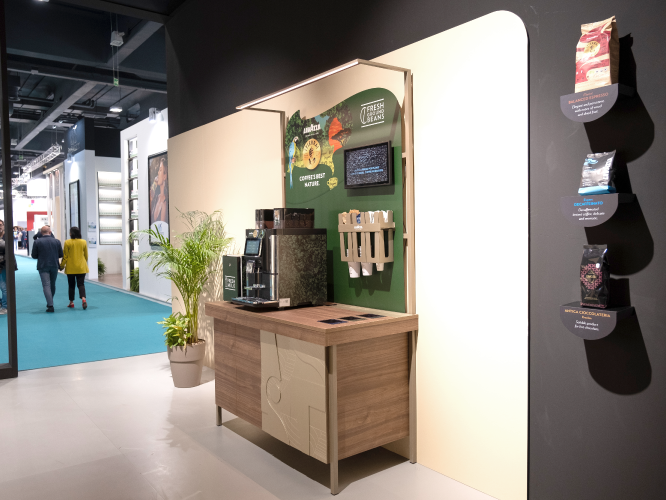Lavazza Smart Coffee Corner by Lavazza Group and Desall presented at Venditalia 2022